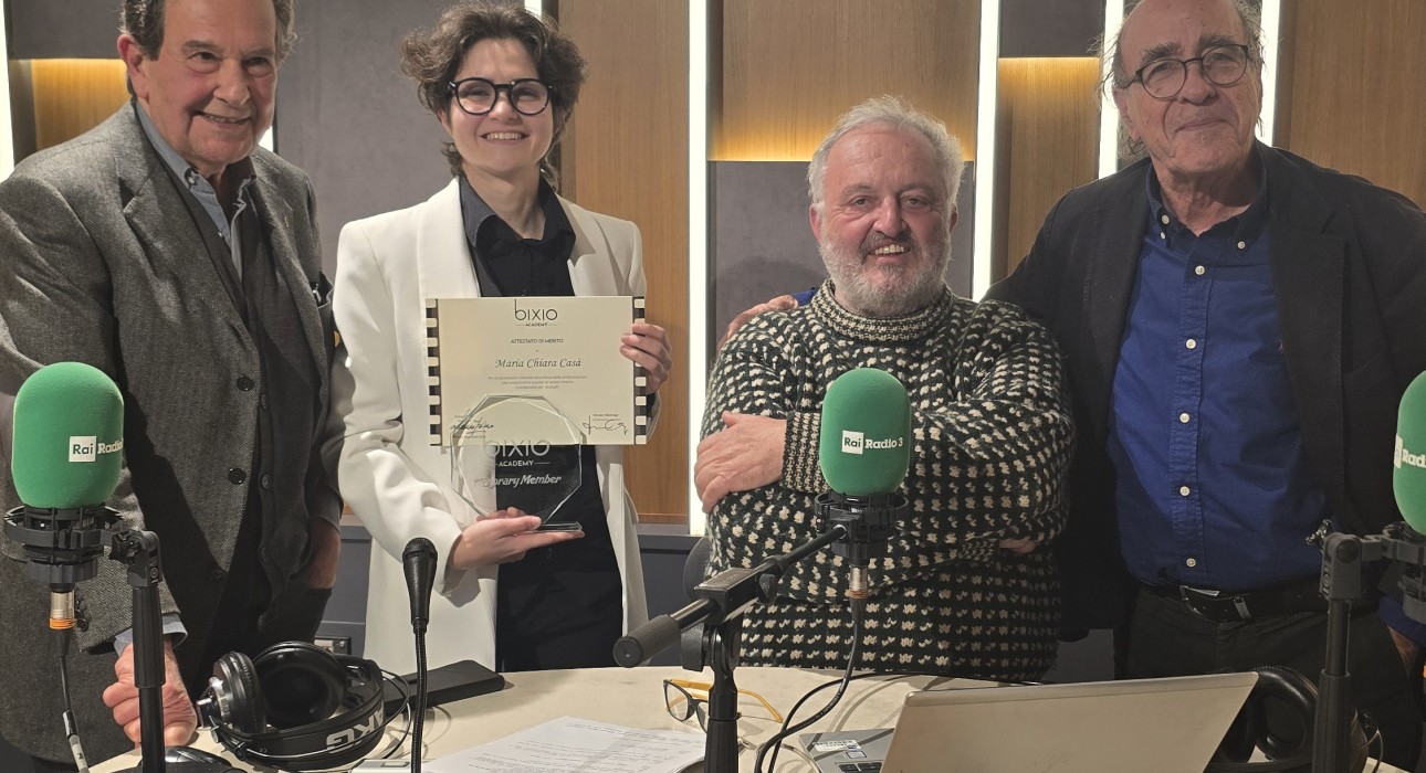 Premio Bixio Academy a Maria Chiara Casà